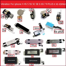 Genuine New Flex Cable Vibrator For iPhone 4 4s 5 5s 5C SE 6 7 6S Plus Motor Vibrator flex cable cell phone replacement parts