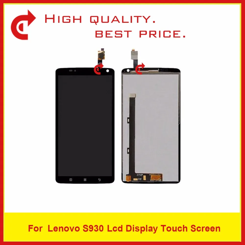 High Quality Replacement 6.0" For Lenovo S930 LCD Display With Touch Screen Digitizer Sensor Panel Assembly Free Shipping
High Quality Replacement 6.0" For Lenovo S930 LCD Display With Touch Screen Digitizer Sensor Panel Assembly Free Shipping
