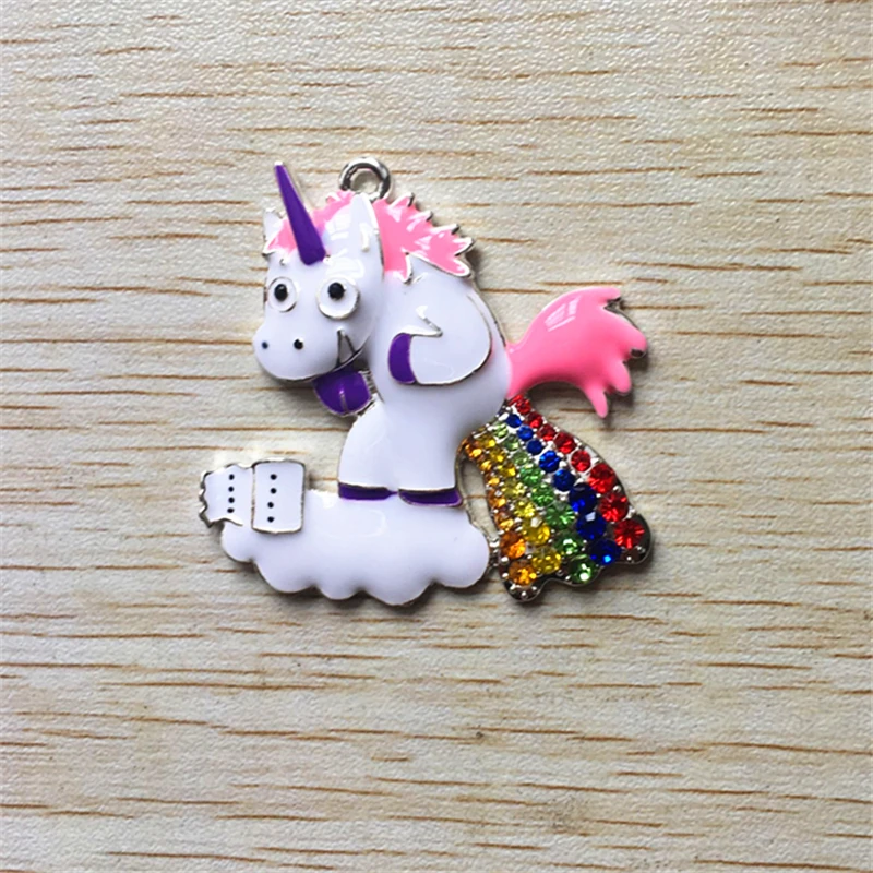 46mm10pcs/lot silver Zinc alloy rhinestone unicorn Pendant for Jewelry Necklace making
46mm10pcs/lot silver Zinc alloy rhinestone unicorn Pendant for Jewelry Necklace making