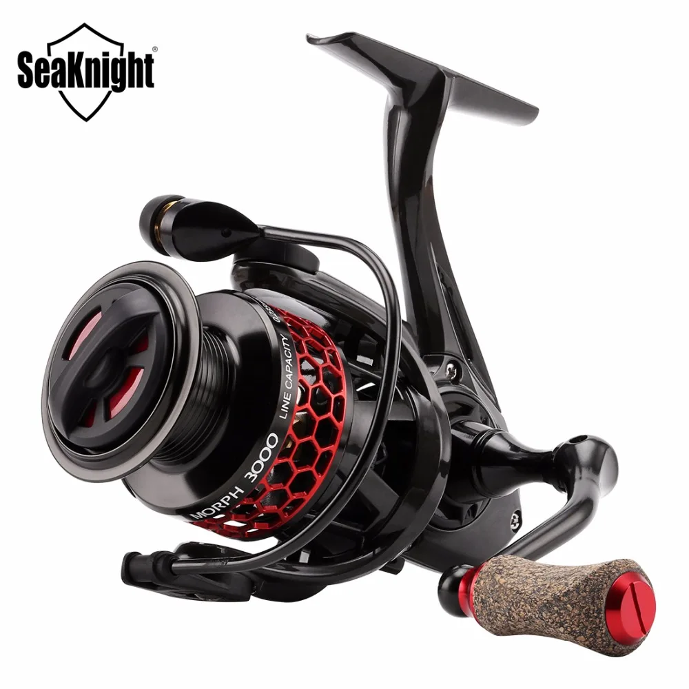 SeaKnight MORPH Spinning Reel 5.2:1 8-10KG Drag Power Fishing Reel C60 Carbon Fiber Spinning Wheel for Carp Fishing 2000 3000
SeaKnight MORPH Spinning Reel 5.2:1 8-10KG Drag Power Fishing Reel C60 Carbon Fiber Spinning Wheel for Carp Fishing 2000 3000