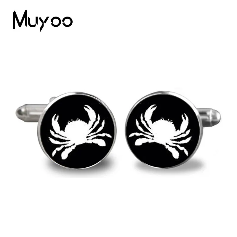 2017 New Silhouette Crab Cufflinks Animal Moving Craw Crab Nautical Cufflink Steampunk Jewelry Men Shirt Accessory Silver C-0022
2017 New Silhouette Crab Cufflinks Animal Moving Craw Crab Nautical Cufflink Steampunk Jewelry Men Shirt Accessory Silver C-0022