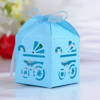 Free shipping Baby Carriage Favor Box Baby Candy Boxes Party Favor Boxes With Ribbon 100pcs
Free shipping Baby Carriage Favor Box Baby Candy Boxes Party Favor Boxes With Ribbon 100pcs