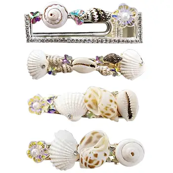 New Fashion Hair Clip Vintage Chic Lovely Hairpin 1/3Pcs Summer Beach Conch Shell Cowrie Faux Pearl Hairpin Women Marine Hair Cl
New Fashion Hair Clip Vintage Chic Lovely Hairpin 1/3Pcs Summer Beach Conch Shell Cowrie Faux Pearl Hairpin Women Marine Hair Cl