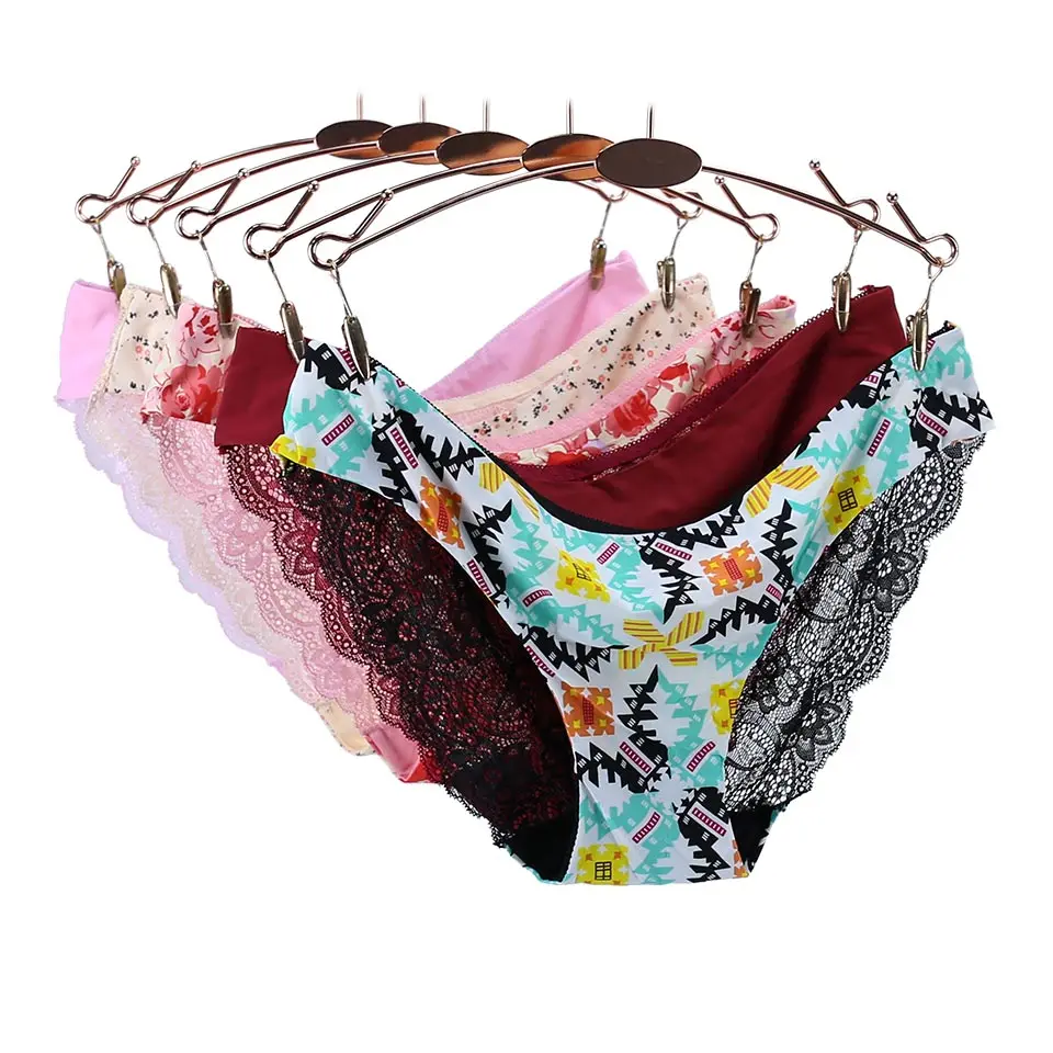 3PCS/Lot Print Sexy Panties Lace Soft Breath-able Panty low-Rise Seamless Briefs Panties Women Plus Size Underwear Female Hot
3PCS/Lot Print Sexy Panties Lace Soft Breath-able Panty low-Rise Seamless Briefs Panties Women Plus Size Underwear Female Hot