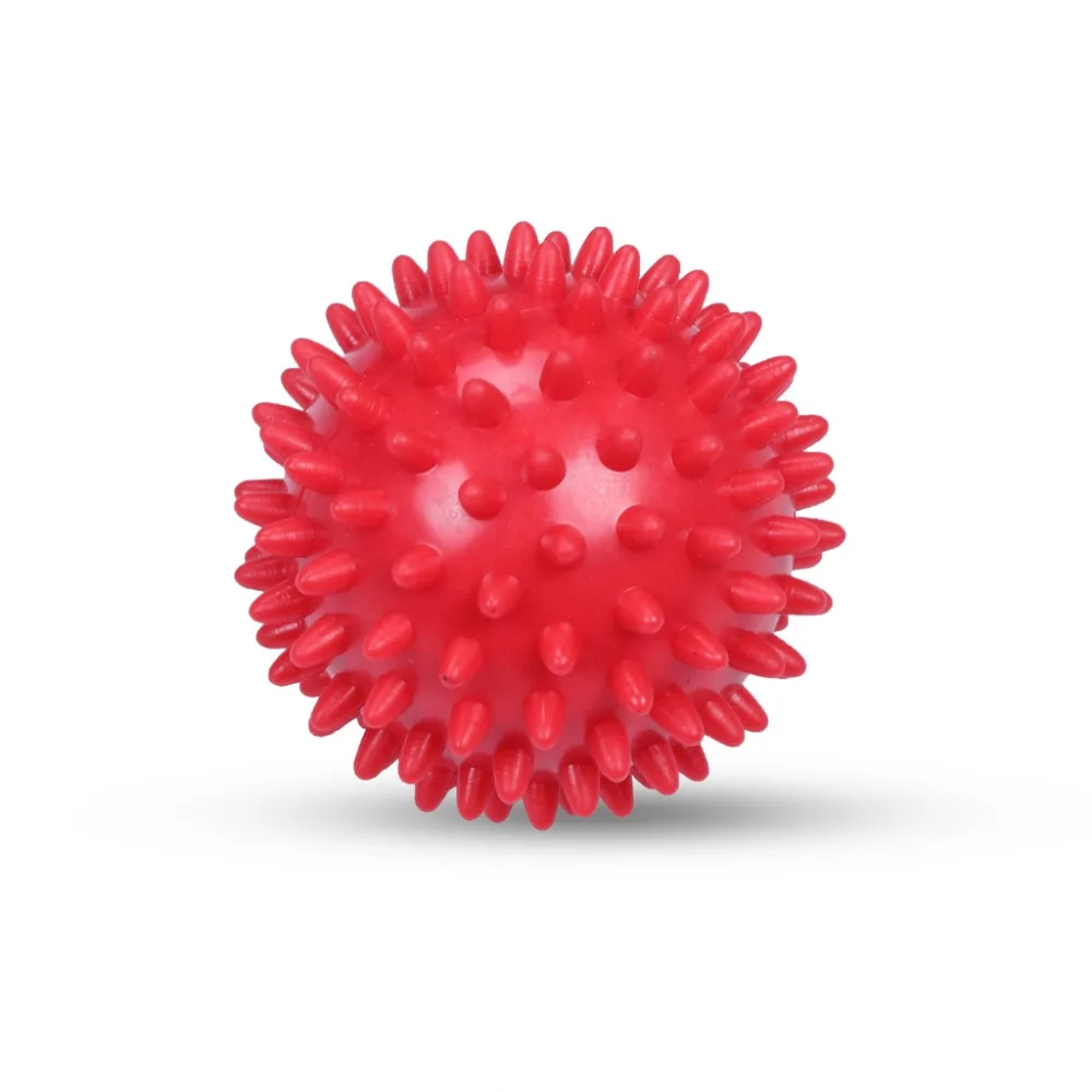 Spiky Massage Physical Therapy Lacrosse Ball Best For Muscle Soreness Back Foot Pain Relief Yoga Myofascial Plantar (6)