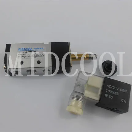 Пневматический Соленоидный клапан 4V210 08 AC110V порт 1/4 "двухпозиционный