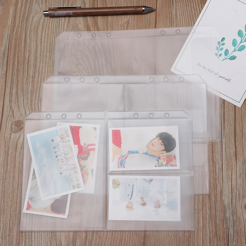 1PC A5 PVC Presentation Binder Folder Receive Bag Concise Holder Bag Storage Pouches Document Postcard Loose-leaf Resealable Bag
1PC A5 PVC Presentation Binder Folder Receive Bag Concise Holder Bag Storage Pouches Document Postcard Loose-leaf Resealable Bag