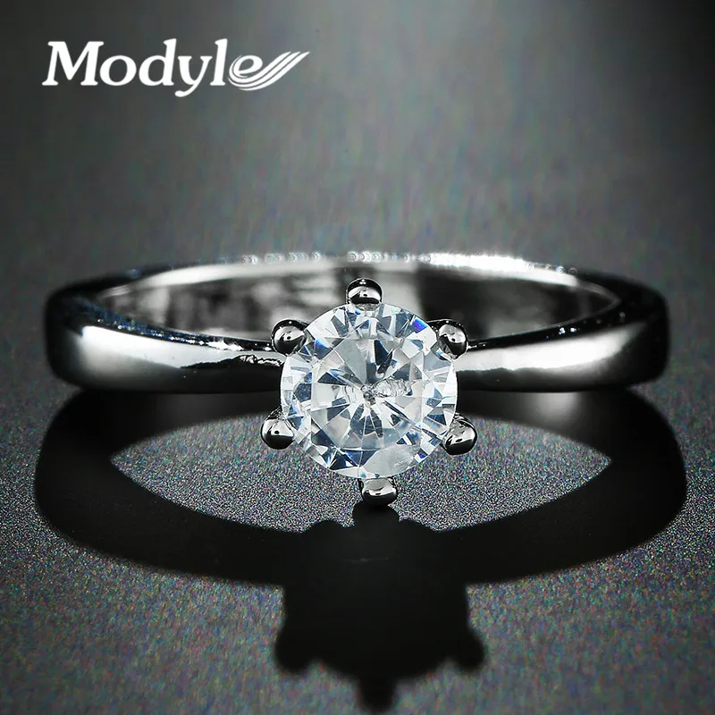 Modyle 2019 New Romantic Wedding Rings Jewelry Cubic Zirconia Ring for Women Men Silver Color Rings Accessories
Modyle 2019 New Romantic Wedding Rings Jewelry Cubic Zirconia Ring for Women Men Silver Color Rings Accessories
