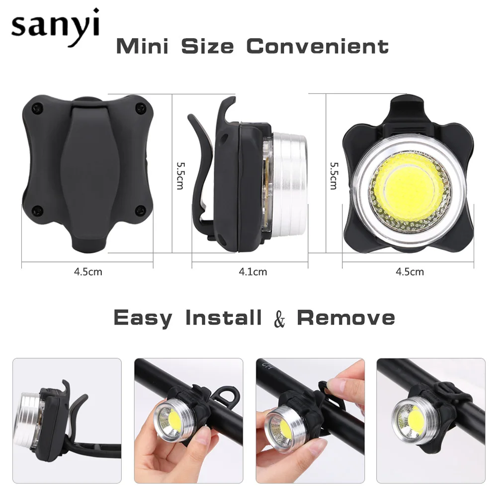 8 modes USB recharging battery multifunctional bicycle light with mounting bracket rubber ring Headlight Novelty Lighting
8 modes USB recharging battery multifunctional bicycle light with mounting bracket rubber ring Headlight Novelty Lighting