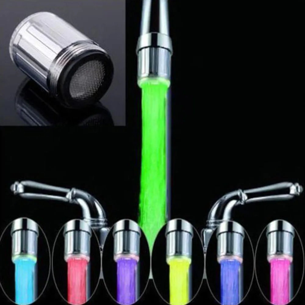 New Arrival High Quality 3 Colors Changing Water Temperature Faucet For Temperature Control Water Color
New Arrival High Quality 3 Colors Changing Water Temperature Faucet For Temperature Control Water Color