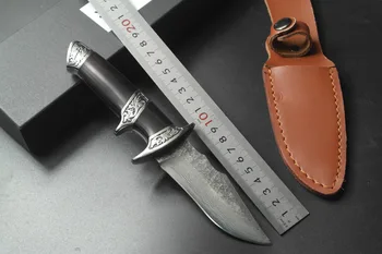 High-grade Damascus knife Basic Damascus steel knife outdoor boutique gift collection straight knife cutting tools
High-grade Damascus knife Basic Damascus steel knife outdoor boutique gift collection straight knife cutting tools