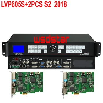 VDWALL LVP605S+2PCS S2 New Design LED Video Processor Inputs: SDI/DVI/VGA/HDMI/YPbPr/S-Video/Composite 2304*1152
VDWALL LVP605S+2PCS S2 New Design LED Video Processor Inputs: SDI/DVI/VGA/HDMI/YPbPr/S-Video/Composite 2304*1152