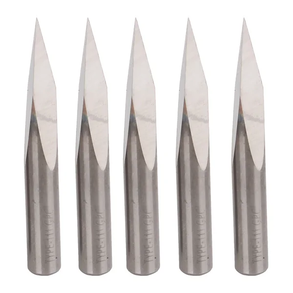 Carbide Steel 20 Degree 6mm CNC Router Triangular Pyramid Engraving Bits Pack Of 5
Carbide Steel 20 Degree 6mm CNC Router Triangular Pyramid Engraving Bits Pack Of 5