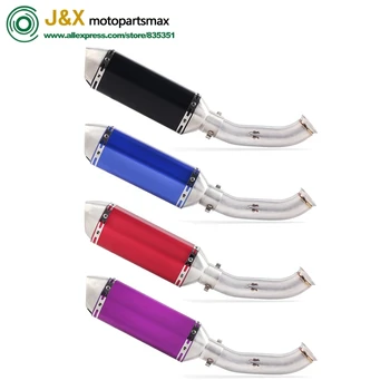 Motorcycle Full Exhaust Escape Muffler System Slip On For KTM DUKE 200 250 RC 390 RC390 2017 2018 Middle Link Pipe 
Motorcycle Full Exhaust Escape Muffler System Slip On For KTM DUKE 200 250 RC 390 RC390 2017 2018 Middle Link Pipe