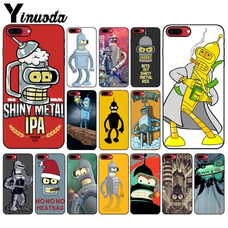 Yinuoda Futurama Bender Smart Cover Black Soft Shell Phone Case for iPhone 6S 6plus 7 7plus 8 8Plus X Xs MAX 5 5S XR
Yinuoda Futurama Bender Smart Cover Black Soft Shell Phone Case for iPhone 6S 6plus 7 7plus 8 8Plus X Xs MAX 5 5S XR
