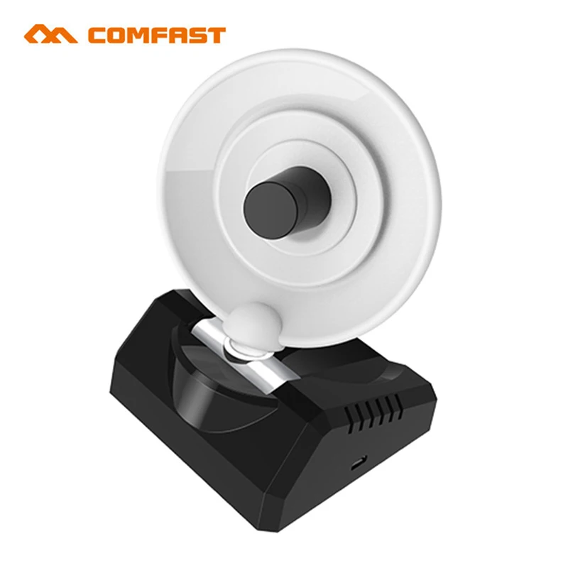 COMFAST High Power Radar Wifi Adapter WU772AC 2.4/5G 1200Mbps Dual Band PC USB 3.0 Receiver 10dBi Antenna Windows7 8 10 MAC OS
COMFAST High Power Radar Wifi Adapter WU772AC 2.4/5G 1200Mbps Dual Band PC USB 3.0 Receiver 10dBi Antenna Windows7 8 10 MAC OS