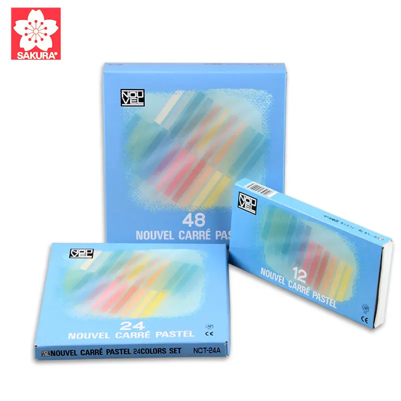 Sakura NCT Pastels color chalk bright pearl powder stick flash brush sketch Pastel coloring crayons 12/24/48 Colors Set Art
Sakura NCT Pastels color chalk bright pearl powder stick flash brush sketch Pastel coloring crayons 12/24/48 Colors Set Art