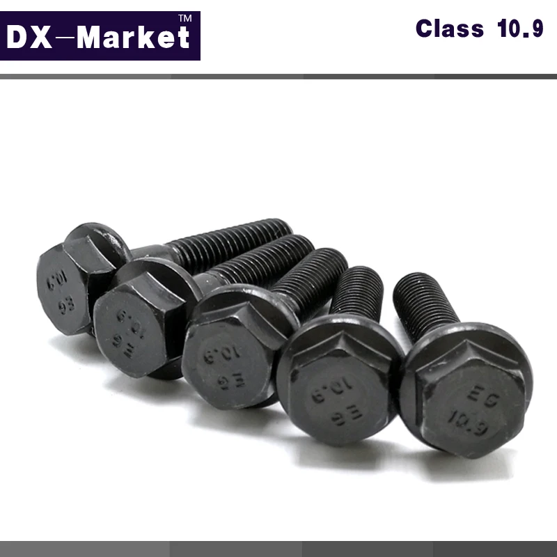m16*90 , 2pcs , m16 Flange Automobile bolt , grade 10.9 Black Bolt , flat head hex flange bolt fasteners manufactor
m16*90 , 2pcs , m16 Flange Automobile bolt , grade 10.9 Black Bolt , flat head hex flange bolt fasteners manufactor