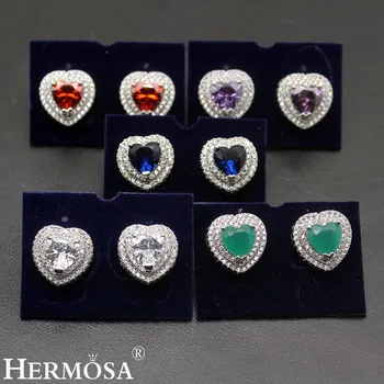 Hermosa Jewelry Unique Wedding Party Women Earrings Love 925 Sterling Silver Women Engagement Earrings Series BKHM-014
Hermosa Jewelry Unique Wedding Party Women Earrings Love 925 Sterling Silver Women Engagement Earrings Series BKHM-014