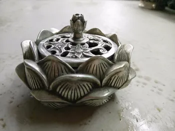 Carved figurines of Chinese buddhist Tibetan anemone incense burner decorated with metal handicrafts#04617
Carved figurines of Chinese buddhist Tibetan anemone incense burner decorated with metal handicrafts#04617