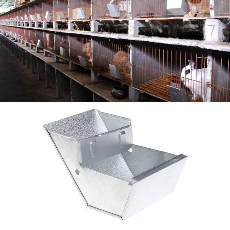 1Pc Rabbit Hutch Trough Feeder Drinker Food Water Bowl Equipment Tool for Farming Animals Feeding Splash-proof Cup Cage Feeder
1Pc Rabbit Hutch Trough Feeder Drinker Food Water Bowl Equipment Tool for Farming Animals Feeding Splash-proof Cup Cage Feeder