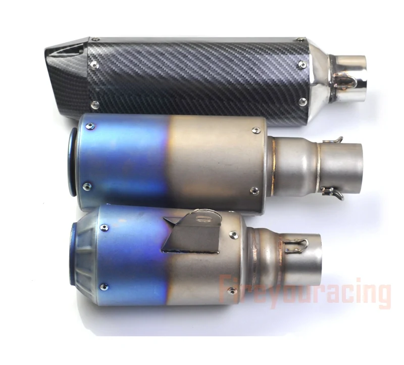 Universal 51mm motorcycle exhaust Chrome motocros For gsxr 750 CBR10000 Z1000 Z800 BN600 muffler pit bike exhaust with DB killer
Universal 51mm motorcycle exhaust Chrome motocros For gsxr 750 CBR10000 Z1000 Z800 BN600 muffler pit bike exhaust with DB killer