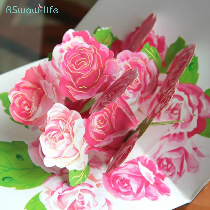 Mother's Day Father's Day Greeting Card Birthday Wishes Beautiful 3D Stereo Postcard Wedding Invitation Card
Mother's Day Father's Day Greeting Card Birthday Wishes Beautiful 3D Stereo Postcard Wedding Invitation Card