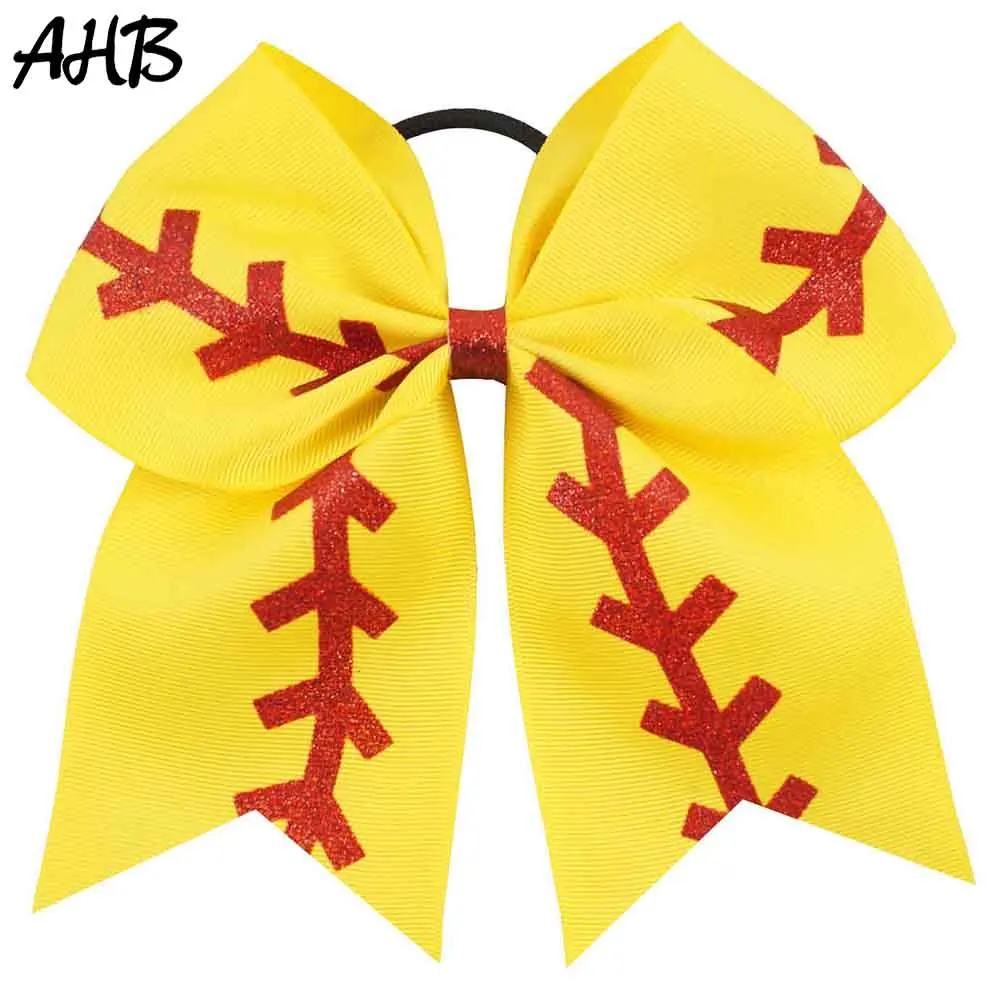AHB 7" Spark Softball Cheer Bows Cheerleader Girls Hair Bows Grosgrain Ribbons Bowknot with Hair Elastic Band Ponytail Headwear
AHB 7" Spark Softball Cheer Bows Cheerleader Girls Hair Bows Grosgrain Ribbons Bowknot with Hair Elastic Band Ponytail Headwear