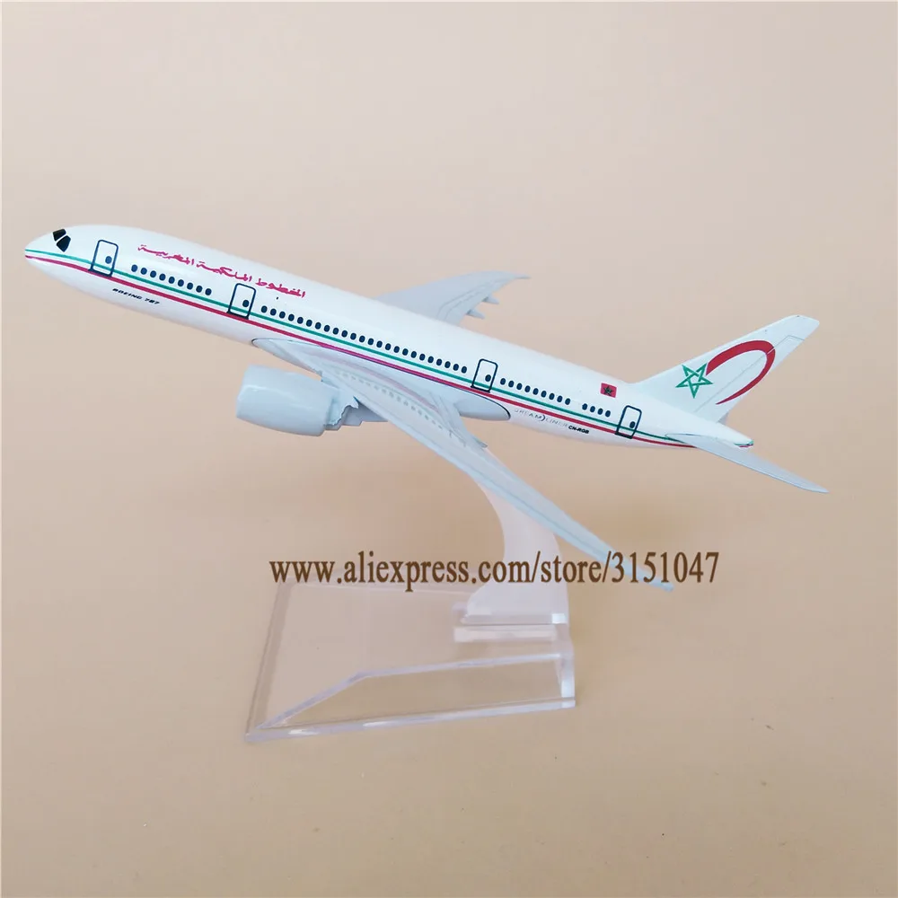 Alloy Metal Royal Air Maroc Airlines B787 Boeing 787 Airplane Model Airways Plane Model Diecast Aircraft Kids Gifts Decor 16cm
Alloy Metal Royal Air Maroc Airlines B787 Boeing 787 Airplane Model Airways Plane Model Diecast Aircraft Kids Gifts Decor 16cm