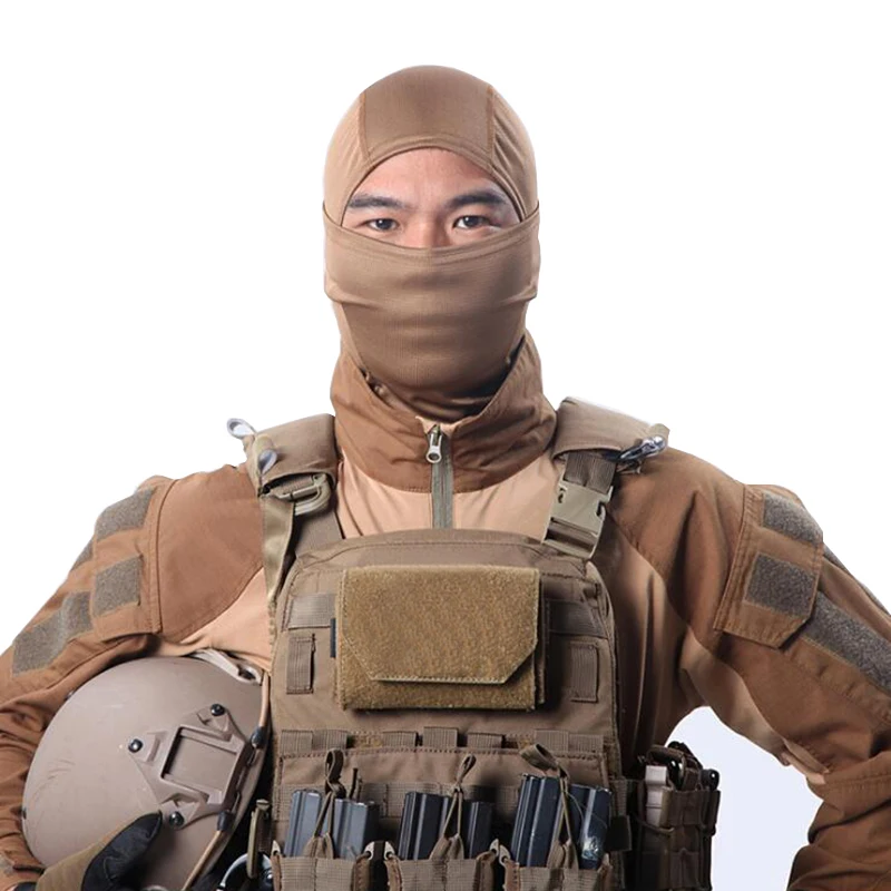 Fashion Tactical Hood Mask Quick Dry Hunt Full Face Mask Paintball War