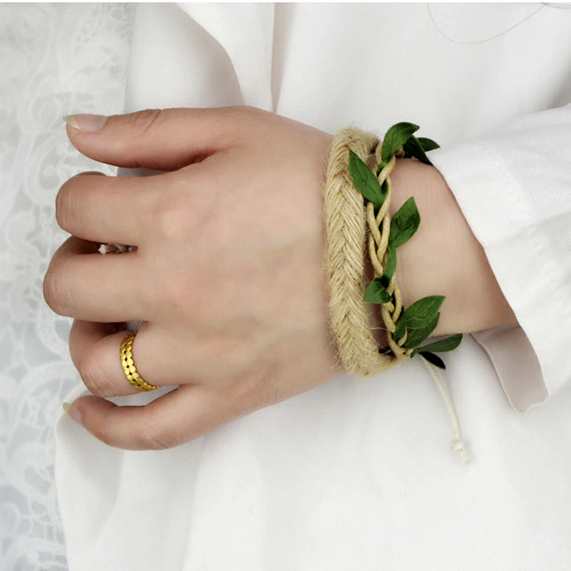 Woven Fashion Personality Charm Vintage Pastoral Romantic Environmental protection Handmade Bracelets & Bangles For Women Br122
Woven Fashion Personality Charm Vintage Pastoral Romantic Environmental protection Handmade Bracelets & Bangles For Women Br122