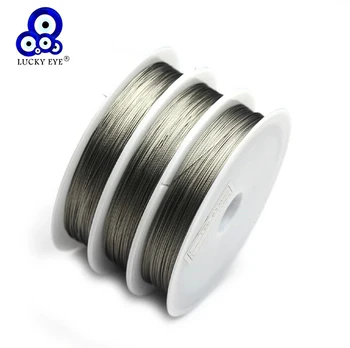 Lucky Eye 50M Silver Color Tiger Tail Beading Wire Jewelry Iron Wire For Jewelry Making Findings Accessories UF5527
Lucky Eye 50M Silver Color Tiger Tail Beading Wire Jewelry Iron Wire For Jewelry Making Findings Accessories UF5527
