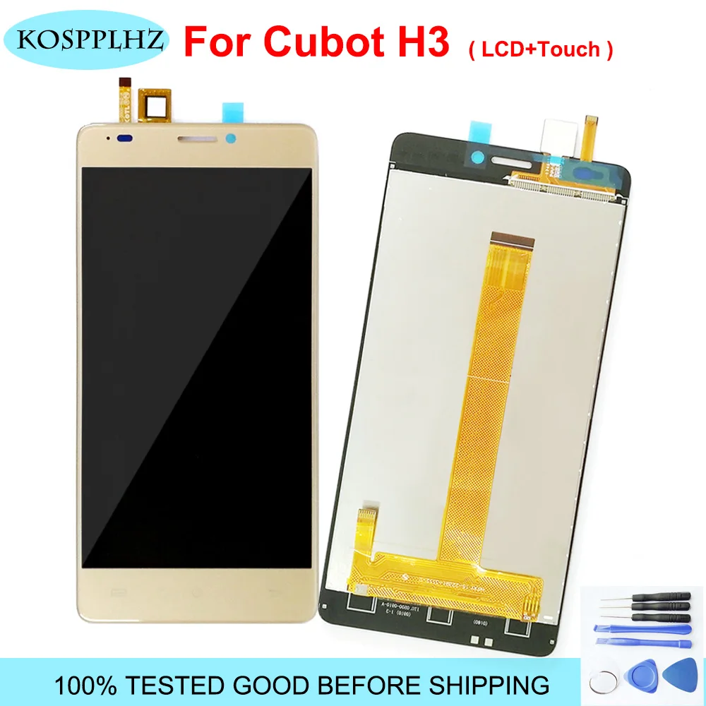 5" Original For cubot H3 LCD Display Touch Screen Digitizer Replacement H 3 LCD + Tools
5" Original For cubot H3 LCD Display Touch Screen Digitizer Replacement H 3 LCD + Tools