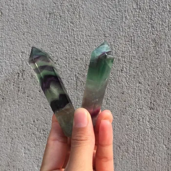 2 pcs Rainbow Double Terminated Fluorite Quartz Crystal Point Fluorite Obelisk Tower Fluortite Wands Valentines gift for her
2 pcs Rainbow Double Terminated Fluorite Quartz Crystal Point Fluorite Obelisk Tower Fluortite Wands Valentines gift for her