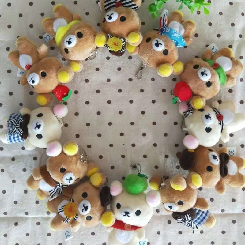 Kids Toys Stuffed Animals Fluffy Bear 10CM Teddy Bear Cute Plush Toys Bag Keychain Car Key Holder for Pendant Doll Random Color
Kids Toys Stuffed Animals Fluffy Bear 10CM Teddy Bear Cute Plush Toys Bag Keychain Car Key Holder for Pendant Doll Random Color