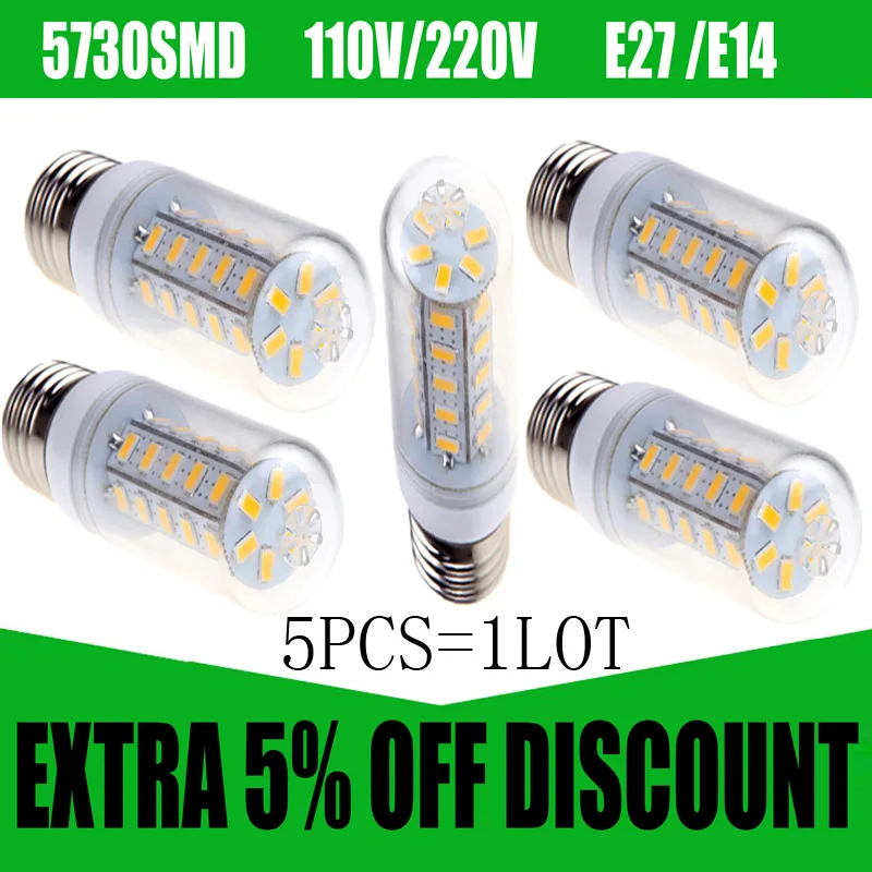 Led bulb Corn bulb E27 Led Lamps E14 5730 110v 220V 24led 36led 48led 56led 69led LED Bulb Christmas Spotlight Candle Lighting
Led bulb Corn bulb E27 Led Lamps E14 5730 110v 220V 24led 36led 48led 56led 69led LED Bulb Christmas Spotlight Candle Lighting