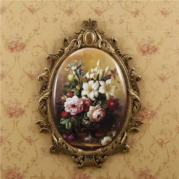 European style wall decoration painting wall mural retro entrance dining room bedroom wall decoration Pendant
European style wall decoration painting wall mural retro entrance dining room bedroom wall decoration Pendant
