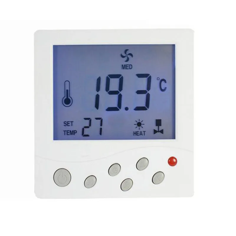 Thermostat LCD Backlight Display Temperature Controller 220V Central Air Conditioning Room Thermometer | Инструменты