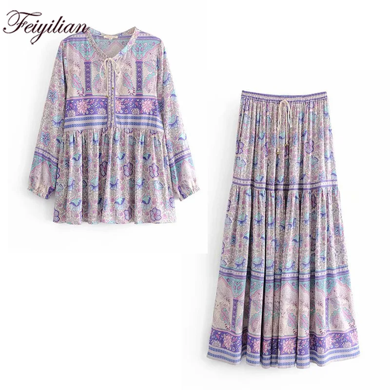 lilac print boho blouse women long sleeve v neck casual tops ladies bohemian hippie vacation wear loose shirts 2019
lilac print boho blouse women long sleeve v neck casual tops ladies bohemian hippie vacation wear loose shirts 2019