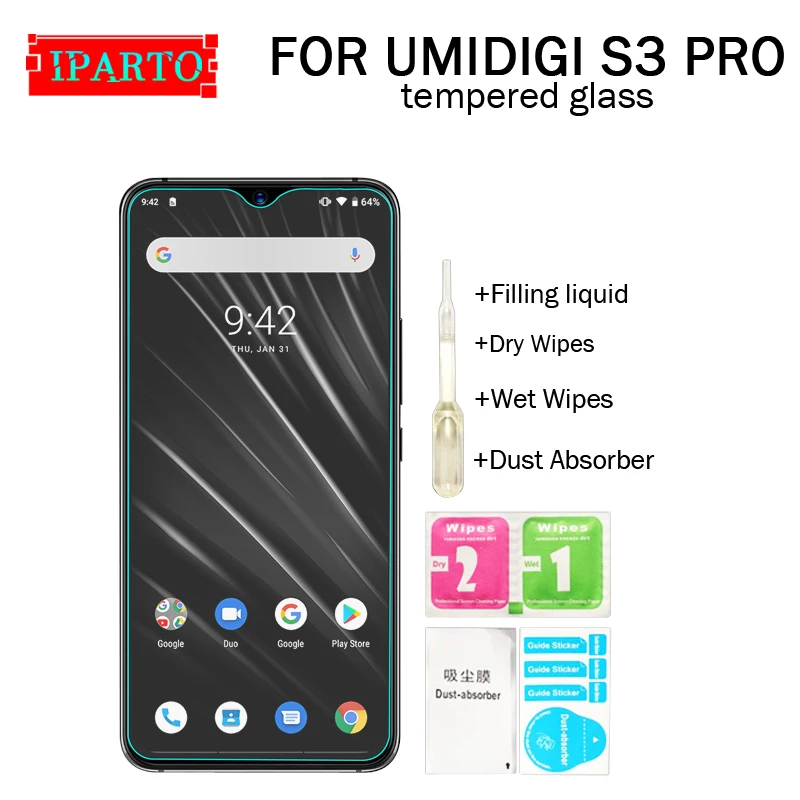 UMIDIGI S3 PRO Tempered Glass 100% Good Quality Premium 9H Screen Protector Film Accessories for UMIDIGI S3 PRO (100% Covered)
UMIDIGI S3 PRO Tempered Glass 100% Good Quality Premium 9H Screen Protector Film Accessories for UMIDIGI S3 PRO (100% Covered)