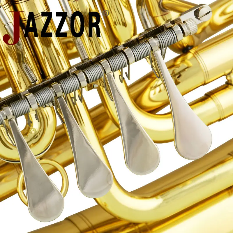 JAZZOR JYEU E110G professional Euphonium B плоский латунный ветровой инструмент с мундштуком и