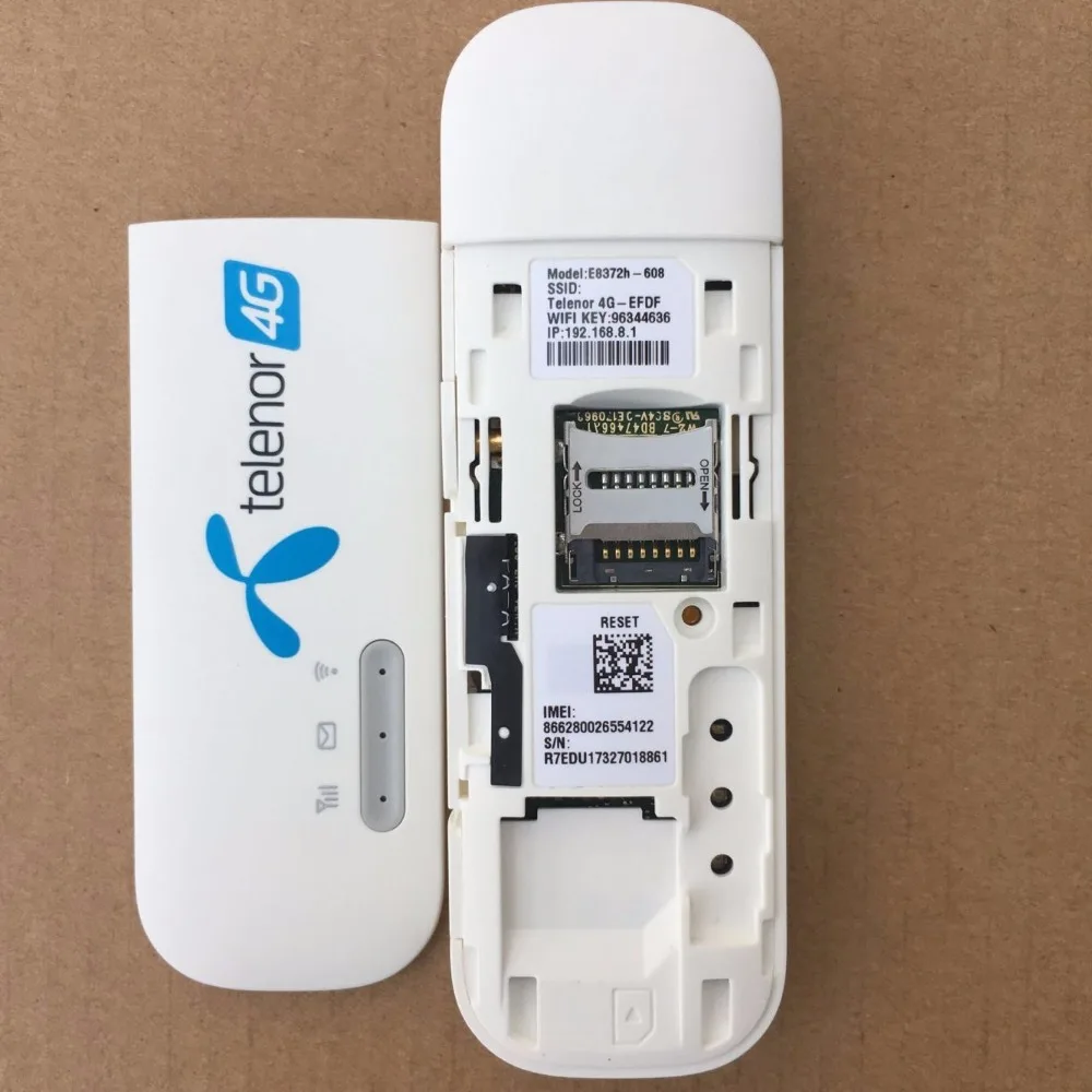 Разблокированный E8372h-153 E8372h-608 LTE USB 4G wifi-модем автомобильный wifi | Компьютеры и офис