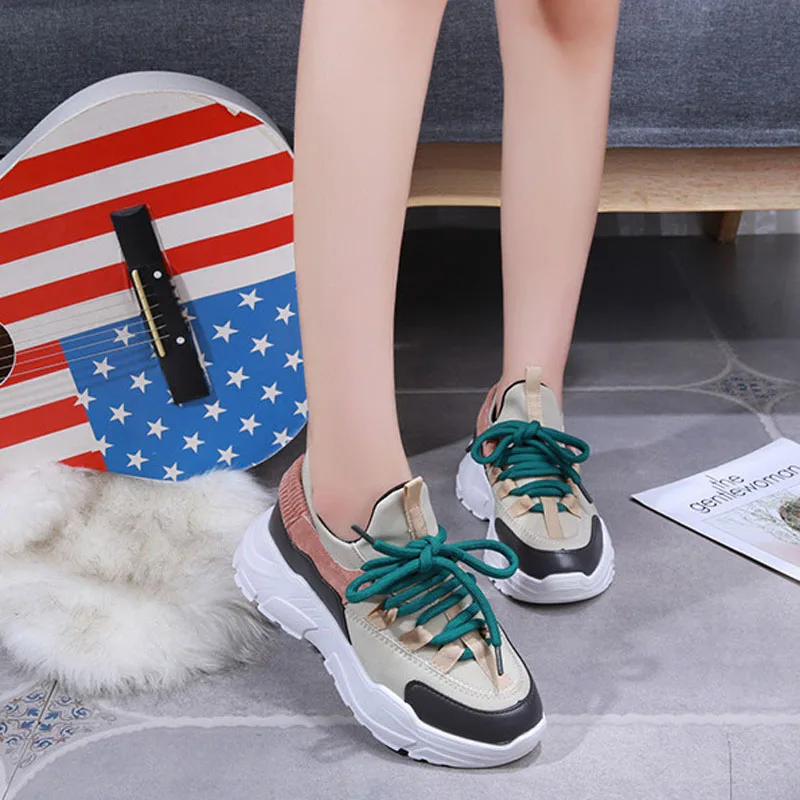 HEE GRAND 2019 Fashion Casual Women Shoes Flat with Round Toe Spring Patchwork Lace-up Sneakers Cross-tied Shoes XWC1484
HEE GRAND 2019 Fashion Casual Women Shoes Flat with Round Toe Spring Patchwork Lace-up Sneakers Cross-tied Shoes XWC1484