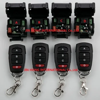 AC220V 1CH 10A Learning Code Wireless Remote Control Switch System teleswitch 4 Receiver and 4Transmitter Applicance Garage Door
AC220V 1CH 10A Learning Code Wireless Remote Control Switch System teleswitch 4 Receiver and 4Transmitter Applicance Garage Door