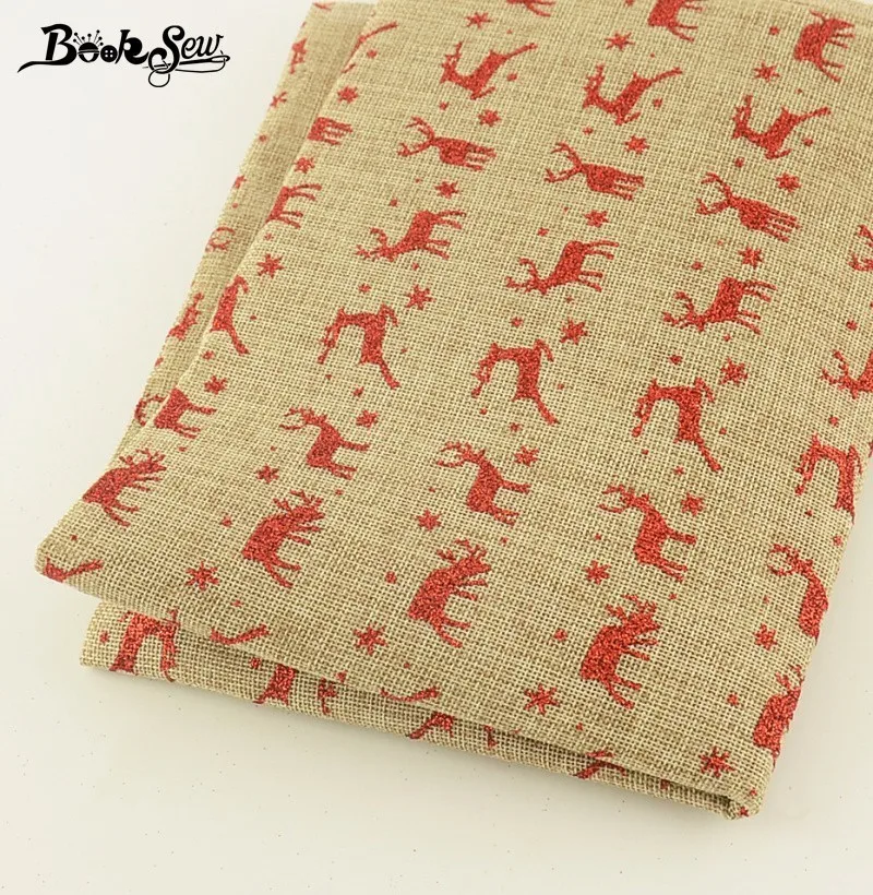 Booksew Linen Fabric 50x150cm Sika Deer Design Meter Cloth Sewing For Tablecloth Bag Cushion Home Decoration Christmas Style
Booksew Linen Fabric 50x150cm Sika Deer Design Meter Cloth Sewing For Tablecloth Bag Cushion Home Decoration Christmas Style