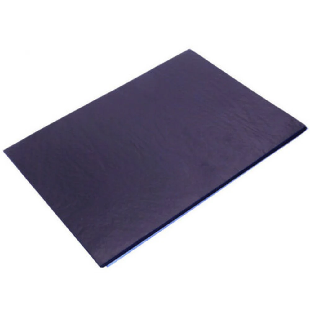 100 Sheets A4 Dark Blue Carbon Hand Stencil Transfer Paper Hectograph Repro Set 25.5*18.5cm
100 Sheets A4 Dark Blue Carbon Hand Stencil Transfer Paper Hectograph Repro Set 25.5*18.5cm