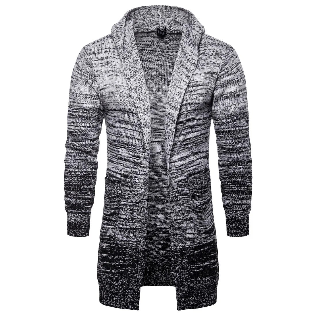 YM017 European and American Autumn men's Cardigan jacket Men's Clothing long Grey Knitted Sweater
YM017 European and American Autumn men's Cardigan jacket Men's Clothing long Grey Knitted Sweater