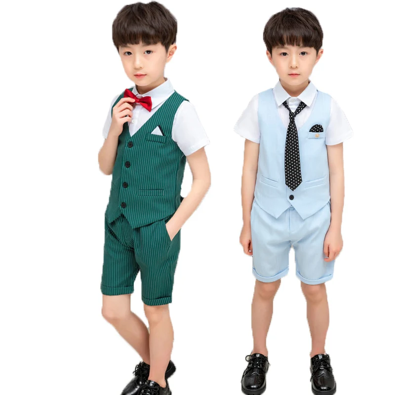 Weddings Suit for School Kids Flower Boys Birthday Party Tuxedo Formal Vest + Pants 2Pcs Children Piano Prom Performance Costume
Weddings Suit for School Kids Flower Boys Birthday Party Tuxedo Formal Vest + Pants 2Pcs Children Piano Prom Performance Costume