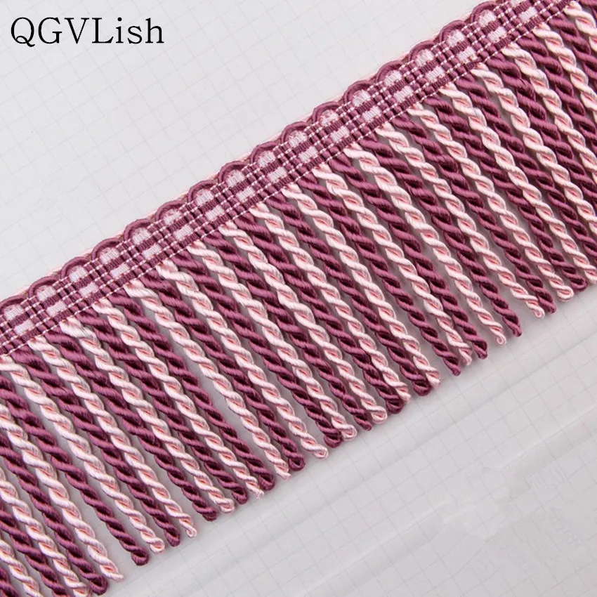 QGVLish 12M/lot 11cm Wide Curtain Lace Trims Twisted Ropes DIY For Curtain Fabrics Tassel Fringe Curtain Accessories Lace Ribbon
QGVLish 12M/lot 11cm Wide Curtain Lace Trims Twisted Ropes DIY For Curtain Fabrics Tassel Fringe Curtain Accessories Lace Ribbon