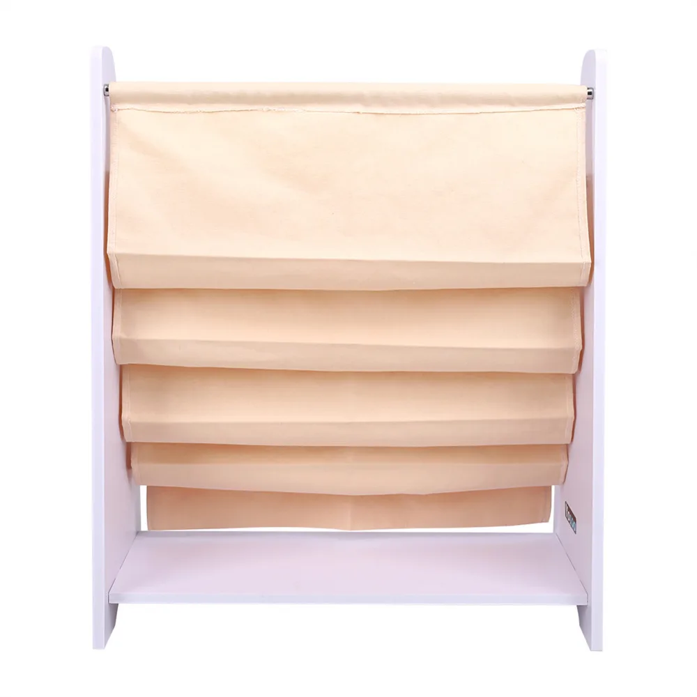 5 Tier Kids Wood Book Shelf Sling Storage Rack Bookcase Display Organizer Holder Children Bookshelf Home Decoration
5 Tier Kids Wood Book Shelf Sling Storage Rack Bookcase Display Organizer Holder Children Bookshelf Home Decoration